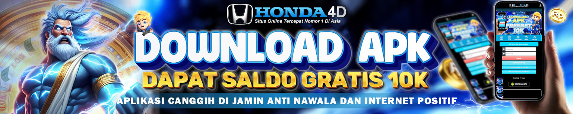 honda4d freebet donwload apk